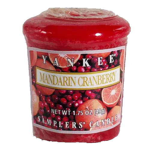 Mandarin Cranberry Votive Candle