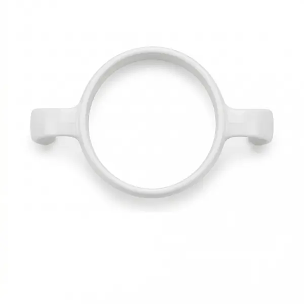 Maner ergonomic si pai pentru biberon 300 ml Mombella Breast Like Ivory