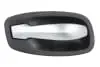 Maner usa Fata Spate Stanga interior, argintiu negru potrivit BMW Seria 5 E60, 5 E61 2.0-5.0 2002-2010