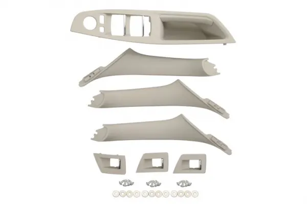 Maner usa gri, set potrivit BMW 5 F10, F11 12.09-02.17