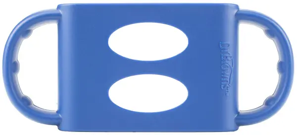 Mânere din silicon Dr. Brown`s - Pentru sticle, albastru