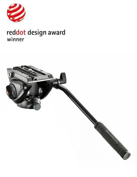 Manfrotto MVH500AH cap trepied video