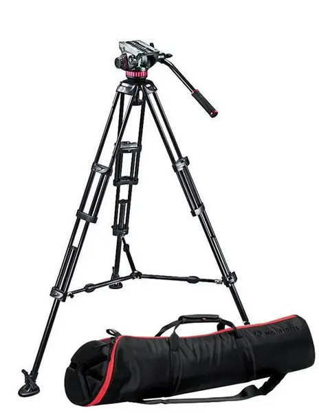 Manfrotto MVH502A,546BK Kit trepied video
