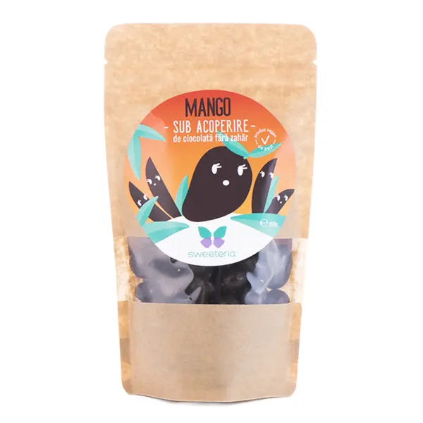 Mango drajat in ciocolata, 250g, Sweeteria
