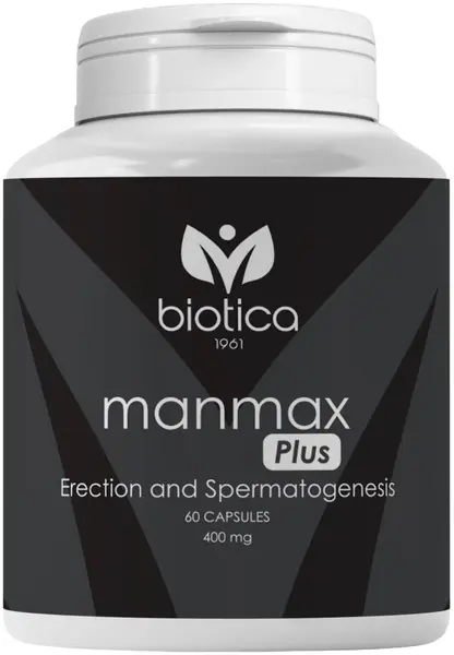 Manmax Plus, 400 mg, 60 capsule, Biotica 1961