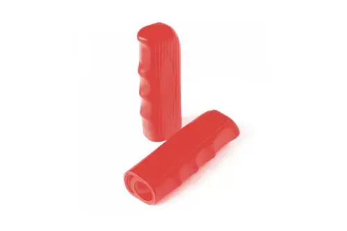 Mansoane Clasice NMX-0214BN, 116mm, Material Kraton, Rosu