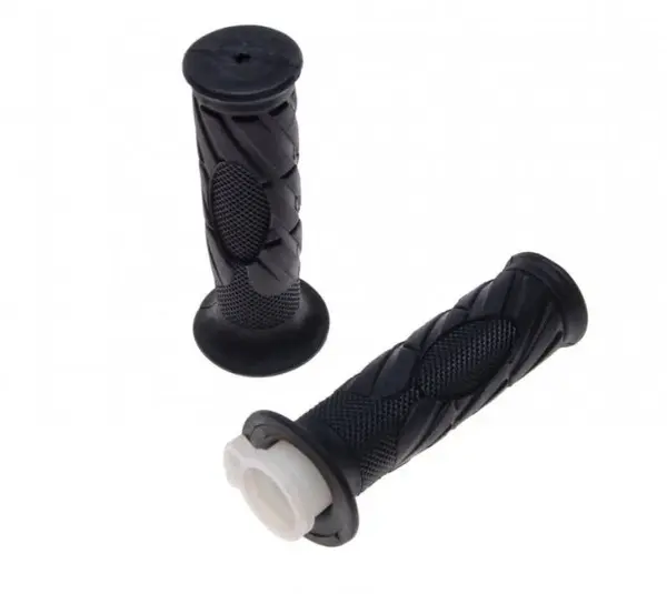 Mansoane moto WM, lungime 122 mm, culoare negru