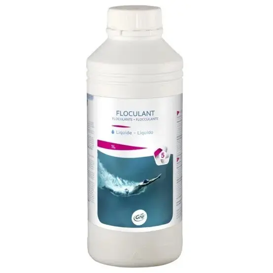 ManufacturGre Agent expert pentru piscine pentru floculant pentru clarificatorul apei de piscine 1L