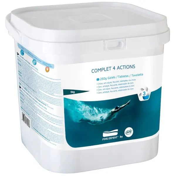 ManufacturGre Complet 4 actiuni 5 Kg tablete, 250 g