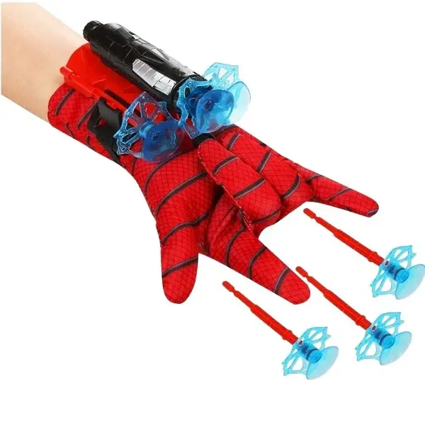Manusa cu 3 ventuze Spiderman, DEPOX , rosu