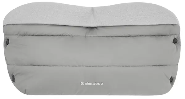 Mănușă pentru cărucior KikkaBoo - Classic, Light Grey