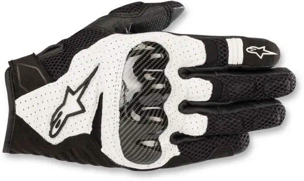 Manusi Alpinestars Smx-1 Air v2 culoarea Negru Alb marimea XL