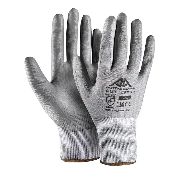 Manusi anti-taiere C palma imersata poliuretan Active Gear Marime 7 Manusi anti-taiere C palma imersata poliuretan Active Gear Marime 7