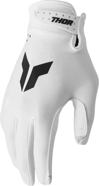 Manusi atv cross Thor Launchmode Red, culoare alb negru, marime L