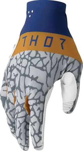 Manusi atv cross Thor SportMode Bravo, culoare gri maro, marime 2XL