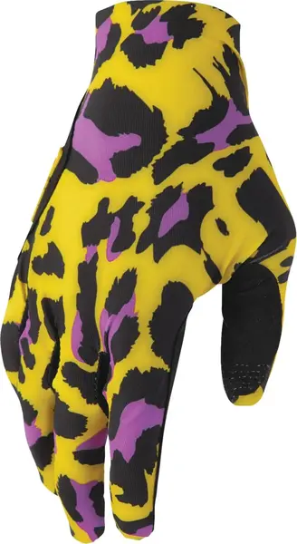 Manusi atv cross Thor SportMode Cheetah, culoare galben violet, marime XS