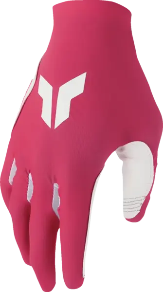 Manusi atv cross Thor SportMode Iconic, culoare roz alb, marime M