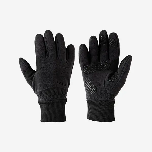 Mănuşi ciclism iarnă 100 polar Negru