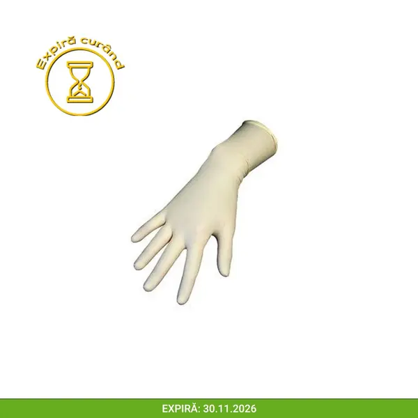 Manusi Consultatie Chirurgicale Sterile Pudrate exp 30-11-26