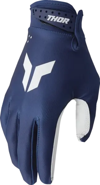 Manusi copii atv cross Thor LaunchMode Split, culoare bleumarin, marime YS