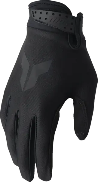 Manusi copii atv cross Thor LaunchMode Split, culoare negru, marime YM