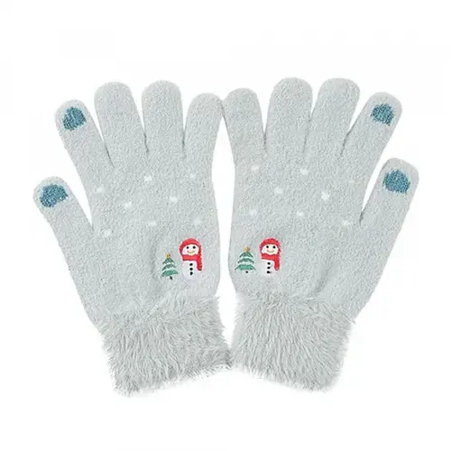 Manusi De Iarna Tactile Dama Techsuit ST0011, Marime 17cm (Albastru)