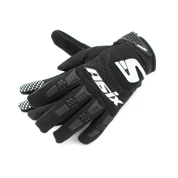 Manusi enduro atv cross Asix AS3 Junior, culoare negru, marime YL