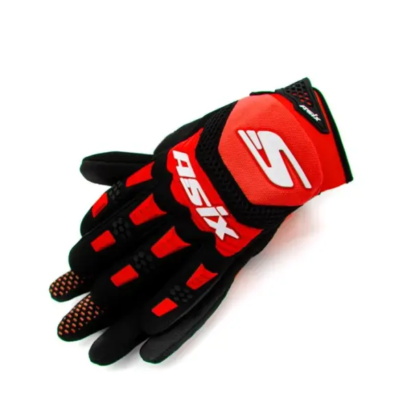 Manusi enduro atv cross Asix AS3 Senior, culoare rosu, marime 2XL
