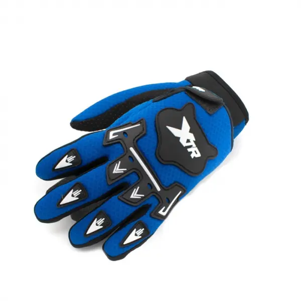 Manusi enduro atv cross XTR X1 Junior, culoare albastru, marime YL