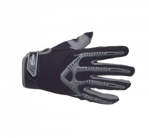 Manusi enduro textil Line, culoare negru gri, marime XL