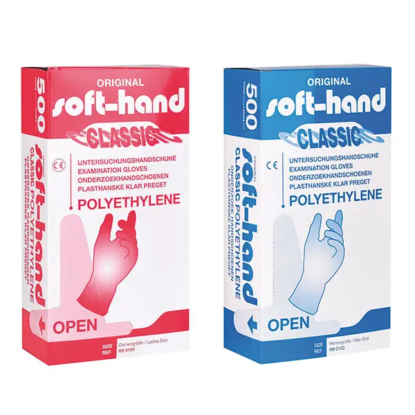 Manusi examinare SOFT-HAND - Copolymer Extra - marime M - 100 buc