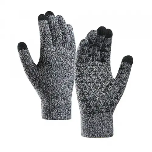 Manusi iarna tactile Iwarm ST0018, 23cm (Gri)