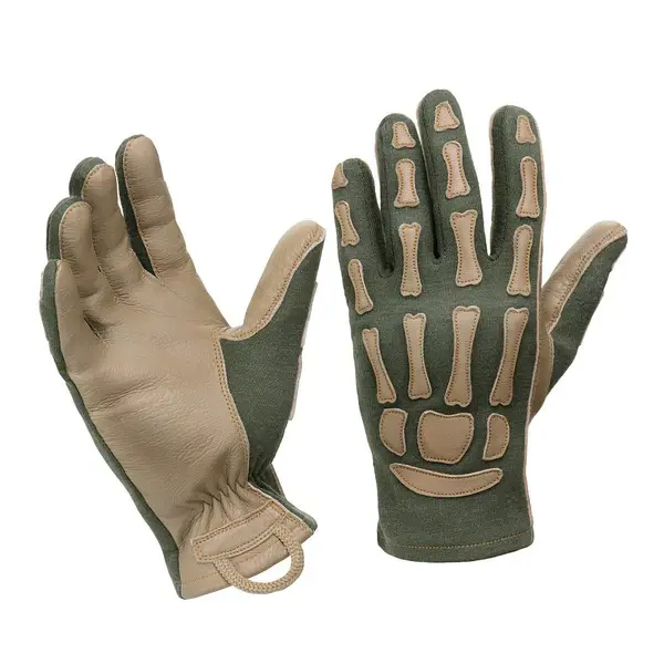 Manusi M-TAC Skeleton Nomex® rezistente la foc - OLIVE + COYOTE / XL
