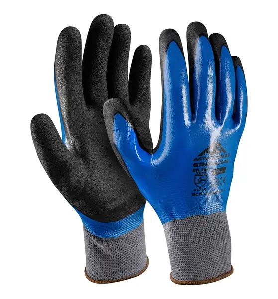 Manusi montaj imersie dubla de nitril dexteritate 5 Active Gear Marime 9 Manusi montaj imersie dubla de nitril dexteritate 5 Active Gear Marime 9