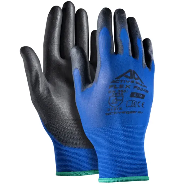 Manusi montaj palma imersata poliuretan ultra subtiri dexteritate 5 Active Gear Marime 6 Manusi montaj palma imersata poliuretan ultra subtiri dexteritate 5 Active Gear Marime 6