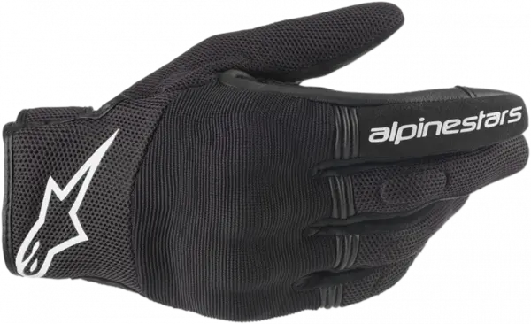 Manusi moto Alpinestars Copper, culoare negru alb, marime XL