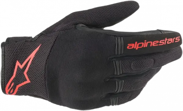 Manusi moto Alpinestars Copper, culoare negru rosu, marime L