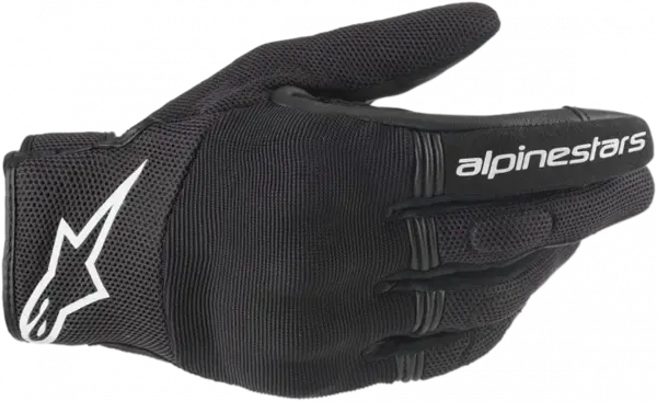Manusi moto dame Alpinestars Stella Copper, culoare negru alb, marime M