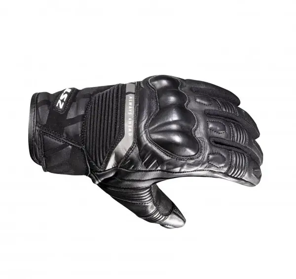 Manusi moto piele LS2 Octane, culoare negru, marime M