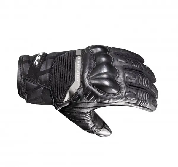 Manusi moto piele LS2 Octane, culoare negru, marime S