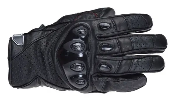 Manusi moto protectii plastic kevlar, culoare negru, marime XS