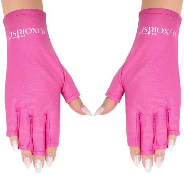 Manusi Protectie UV LUXORISE, Roz, marime universala