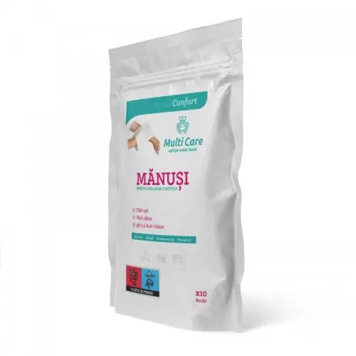 Manusi spalarea corpului Multi Care confort, 10 buc. Zephyr Labs