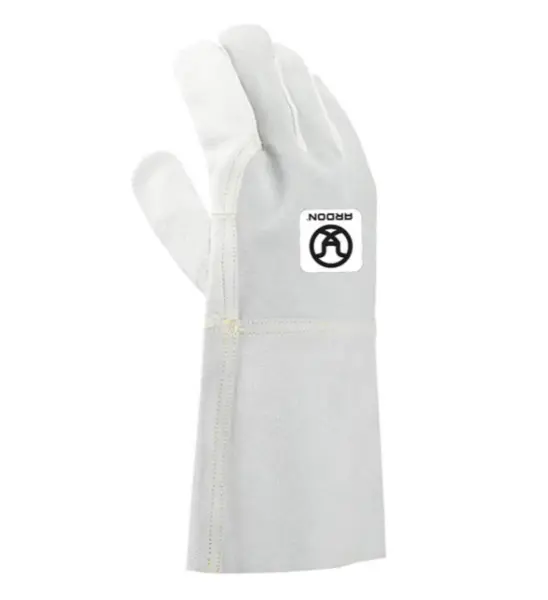 Manusi sudor de protectie piele spalt bovina, culoarea alb, Ardon COY 10, ALB