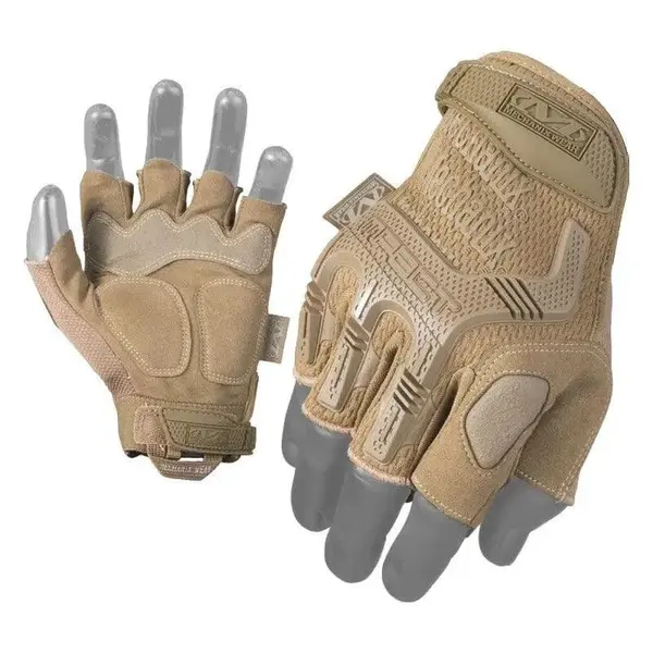 Manusi tactice M-Pact® Fingerless Mechanix Wear - COYOTE / L