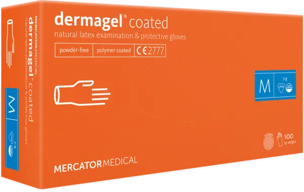 Manusi unica folosita latex nepudrat 100/buc Mercador Medical Marime M Manusi unica folosita latex nepudrat 100/buc Mercador Medical Marime M