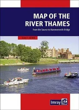 Map of the River Thames. 3 New edition, Sheet Map/Imray