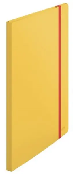 Mapa cu 20 buzunare si elastic Leitz Cosy A4 - Warm Yellow