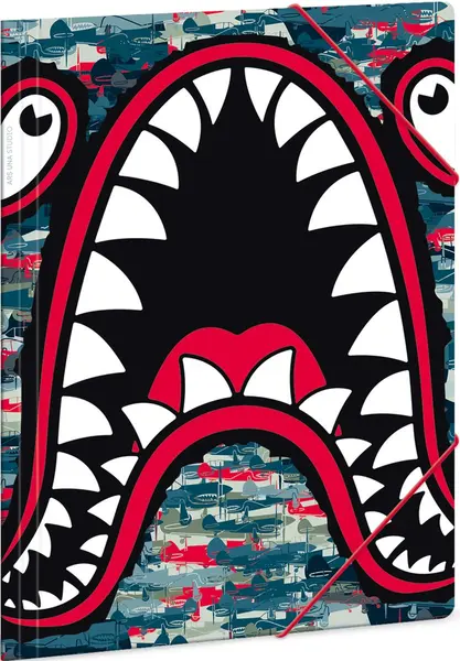 Mapa cu elastic Ars Una Flying Sharks - A4