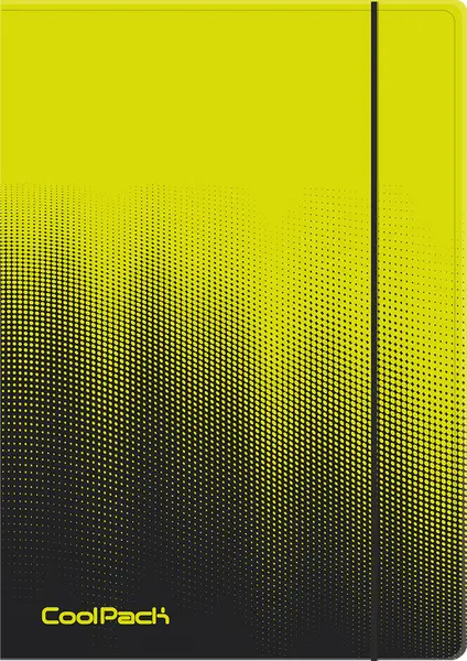Mapa cu elastic Cool Pack - A4, Gradient Lemon